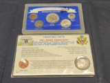 OC127 American Presidents 90% Silver 1964 Coin Collection. Two Sets Total