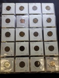 74 penny's in binder sleeves 1925-1977