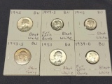 Brilliant Uncirculated Wartime 90% Silver Investor Lot