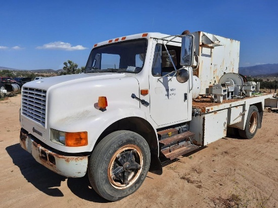 1992 International 4600 Truck, VIN # 1HTSAZRL0NH409604 sold for parts only