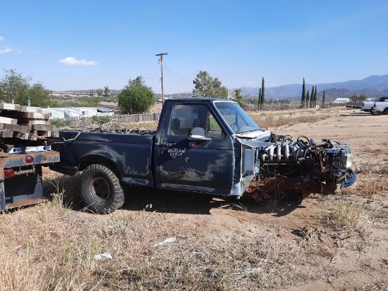 1994 Ford F-150 Pickup Truck, VIN # 1FTDF15Y0RLB05010 PARTS FRAME sold for parts only