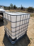 300 Gallon Fluid Tank w/ Schultz Metal Frame