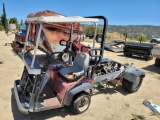 Workman 3100 Construction Cart sold for parts only