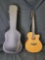 Pimentel 12 String Cutaway Custom-Made Acoustic Electric Guitar w/ Matching Hard Case