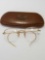 Vintage B & L 1/10 12k GF Glasses in Leather Hard Case