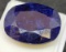 Blue oval cut 36.83ct Sapphire gemstone