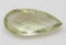 Green Quartz Pear Facetted cut 5.10cts gemstone