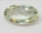 Light Green Amethyst Oval Fancy cut 7.05cts Gemstone