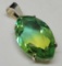 Alexandrite pendant 36.70ct Marquise cut gem stone