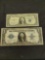 Large & Small Size Silver Certificate Pair-1923 Horseblanket & 1957 Small Size Silver Certificate