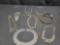 Costume Jewelry Necklaces Gold and Silver tone