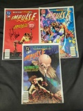 Signed DC comics 3 books Signature say's Mark Waid