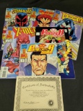 Marvel comics 6 books one with signature
