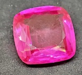 32.86ct pink ruby princess cut Gemstone
