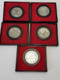 Americas First Medals Pewter Coins in Case 5 Units