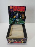 Box Full of DC Cosmic Teams 1993 Trading Cards