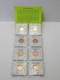 2009 Lincoln Cent 8 Coins