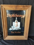 Stolichnaya Vodka Advertising Mirror