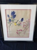 Vintage Framed Japanese Art