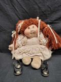 1984 Redhead Porcelain Cabbage patch Doll.