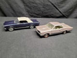 Danbury Mint 1965 Pontiac GTO and 65 Convertable