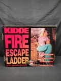 Kiddie Fire Escape Ladder 2 Story 15 ft steel escape ladder