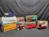 Texaco Diecast Replicas 1939 Dodge Airfliw 1910 Mack Tanker 1949 Tilt cab Prize patrol Banks