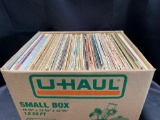 Box of 80+ records