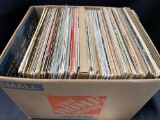 Box of 80+ records