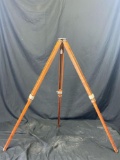 Sun ray photo co. Wooden tripod