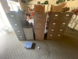 File cabinets and contents including Shipping heavy duty utility scale
