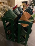 Basket bins and contents