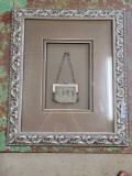 Beautiful Framed Artwork 3D Chain mail purse 25 x 21 in