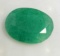 Green oval cut Emerald gemstone 4.83ct