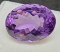 Purple oval cut Amethyst gemstone 10.18ct
