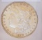 Morgan silver dollar 1898 P Gem BU Frosty blazing Slabbed Stunning