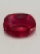 8.67 Ct Oval Cut Red Ruby with Cert