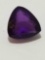 9.42 Ct Trillion Cut Violet Amethyst with Cert