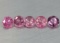 Papradasha pink Sapphire lot earth mined .84ct vvs+ high quality gems rare lot