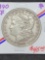 1890 XF Morgan silver dollar