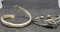 Silver bracelet 2 units