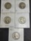 Silver quarter lot of 5 coins