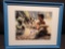 Framed photo of Yoda & Luke Skywalker signef Frank Oz Mark Hamill