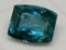 Antique cushion cut blue Topaz gemstone 10.60ct