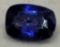 Blue Sapphire Cushion cut .59ct gemstone