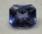 0.69cts Octagon cut blue Sapphire gemstone