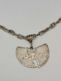 Sliver 925 WU-TANG necklace