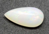 Pear cut opal gemstone 5.13ct