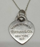 Tiffany & Co 925 silver necklace