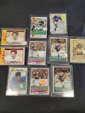 The OJ getway lot football cards